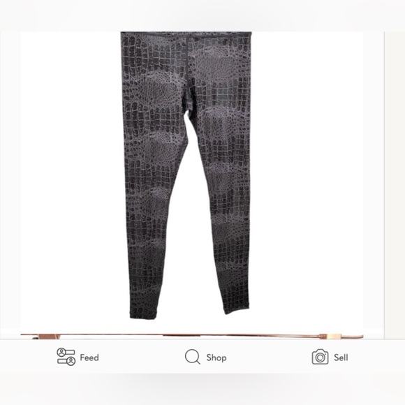 Zyia Grey Armour Full Length Light n Tight Leggings 6-8 - Picture 2 of 6